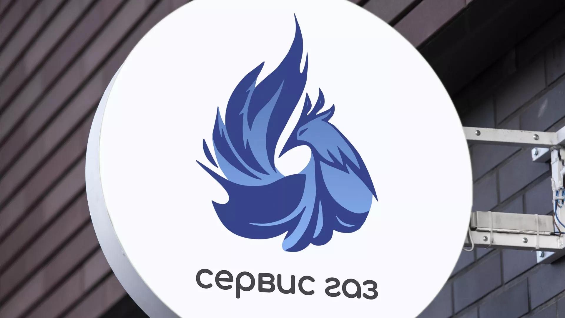 Создание логотипа «Сервис газ» в Дмитрове