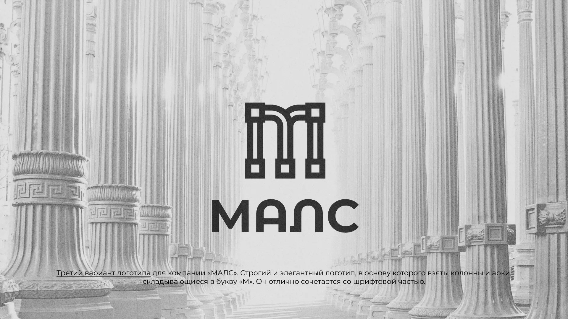 Разработка логотипа компании «МАЛС» в Дмитрове