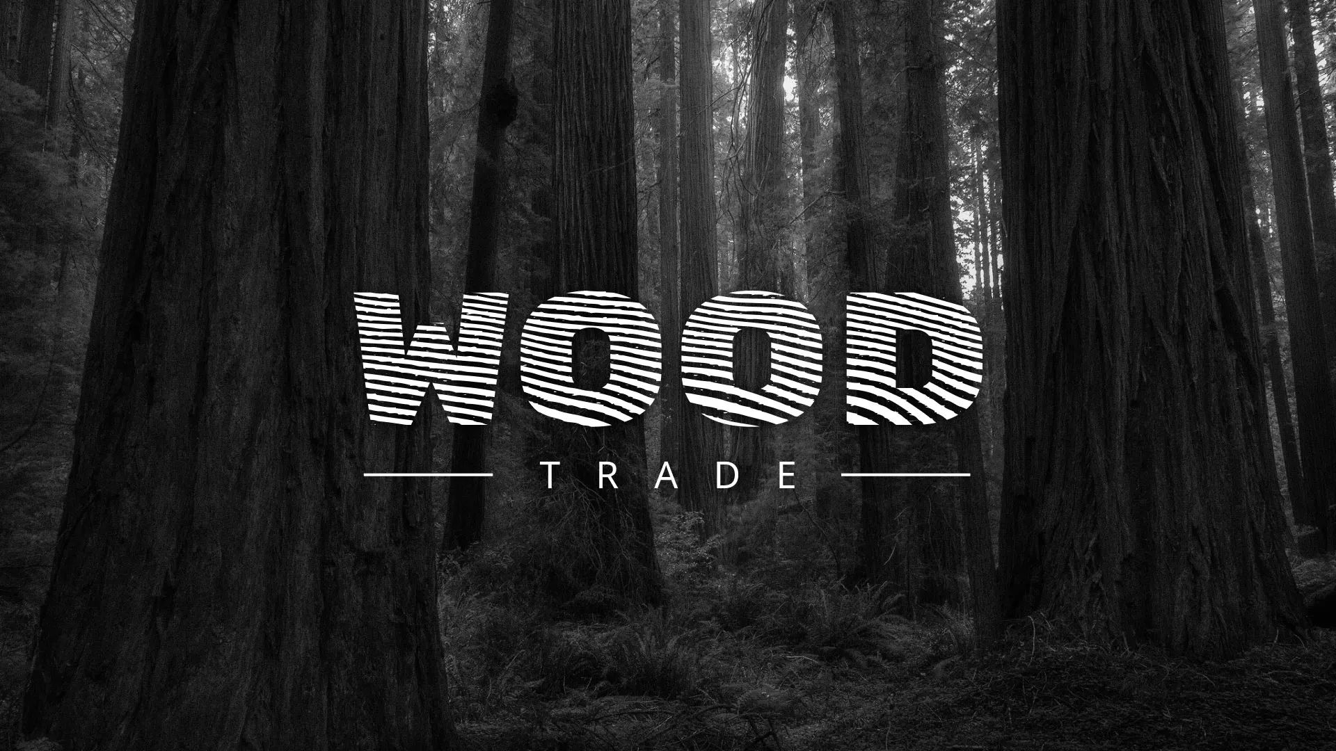 Разработка логотипа для компании «Wood Trade» в Дмитрове
