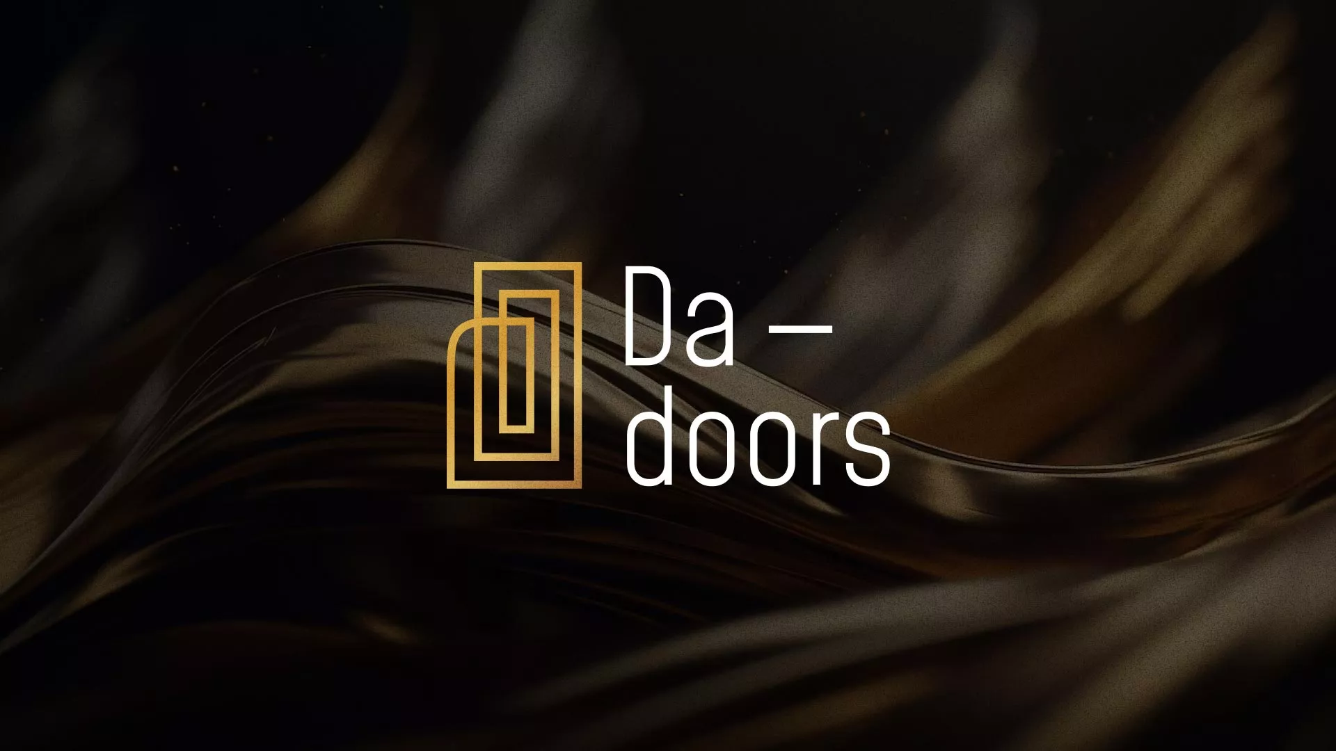 Разработка логотипа для компании «DA-DOORS» в Дмитрове